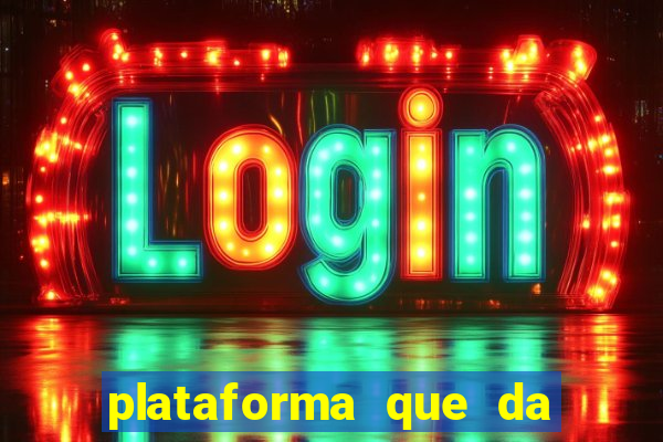 plataforma que da para depositar 1 real